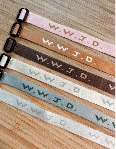 Buy Yleena50 WWJD Bracelets - What Would Jesus Do Woven Wristbands Per Pack  - Religious Christian Online at desertcartINDIA