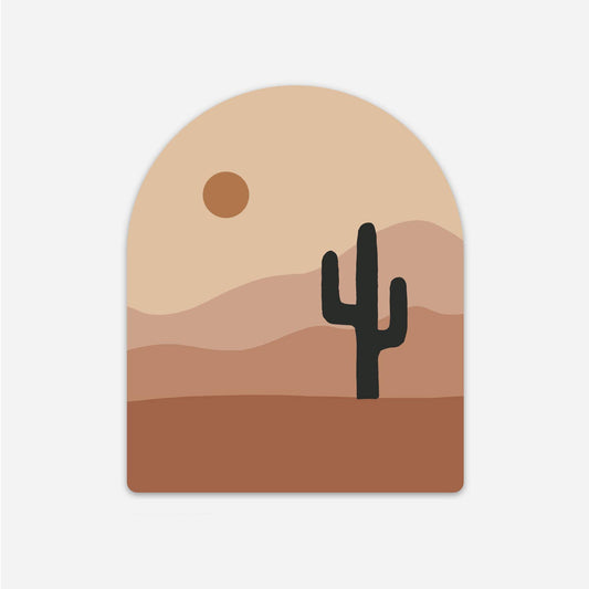 Desert Sunset Sticker