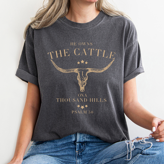 Psalm 50 Cattle Tee