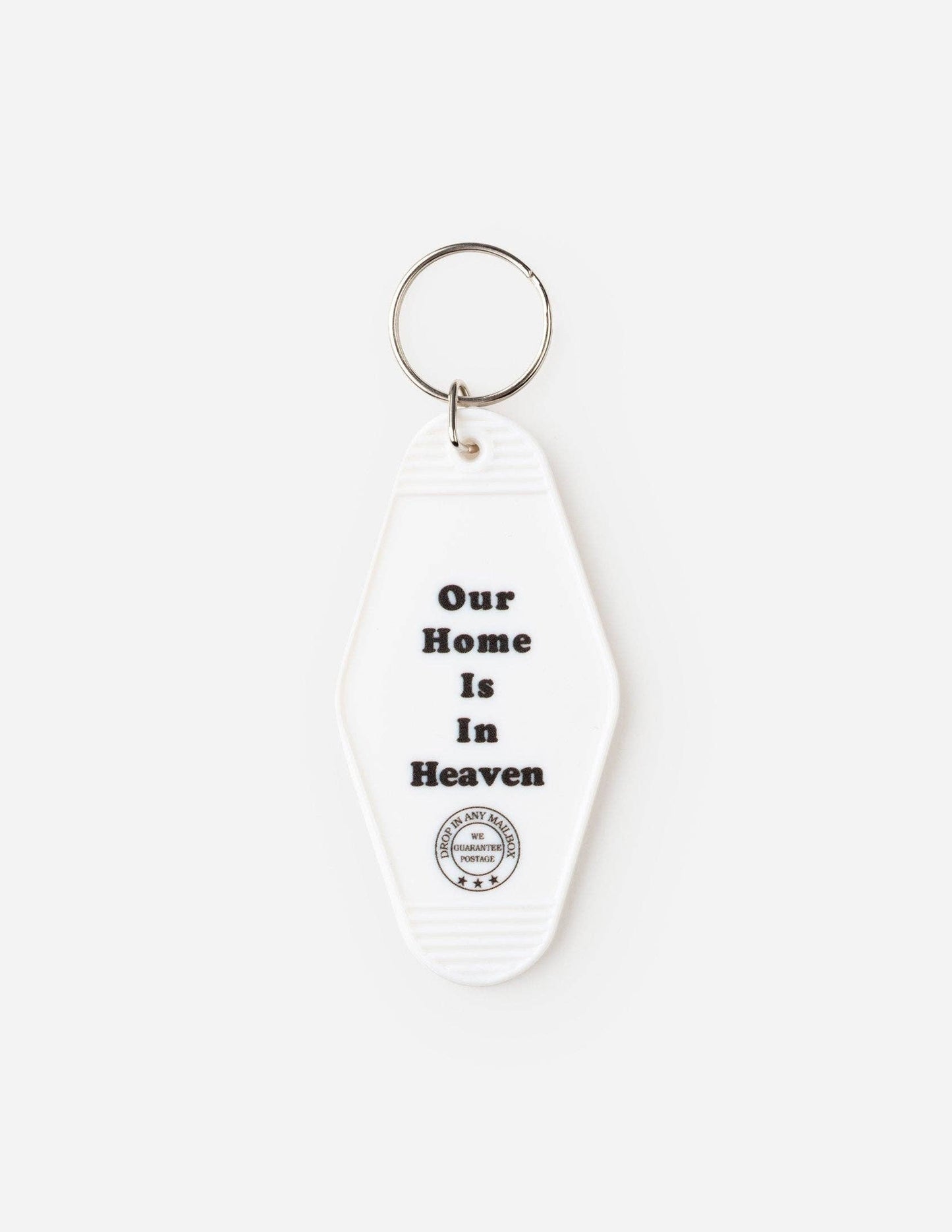 our home is in heaven keychain
