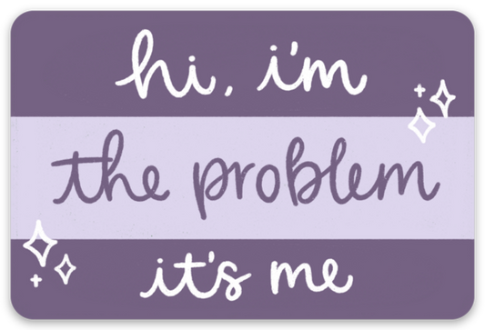 Taylor Swift Hi, I'm the Problem Sticker