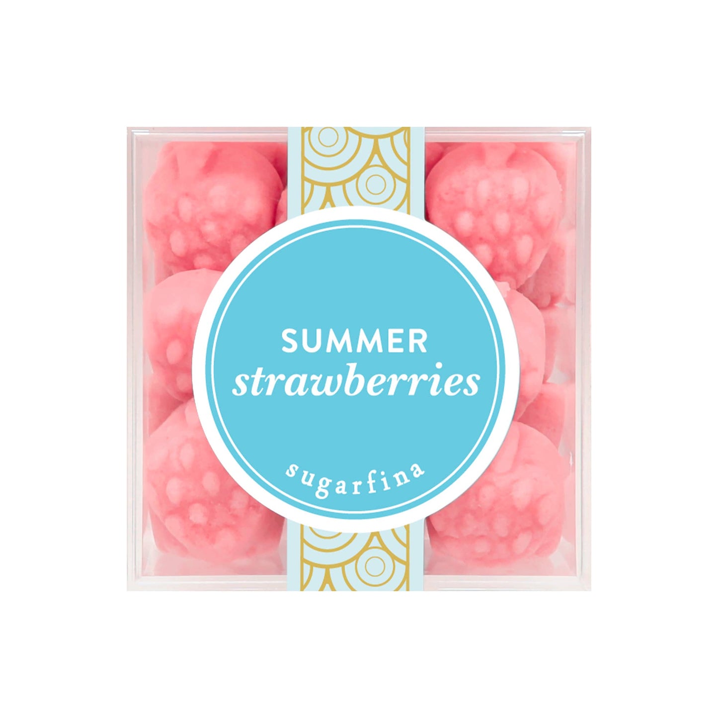 Summer Strawberries Candy Cube
