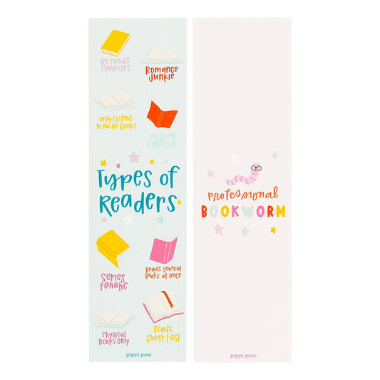 Types of Readers Bookmark Set