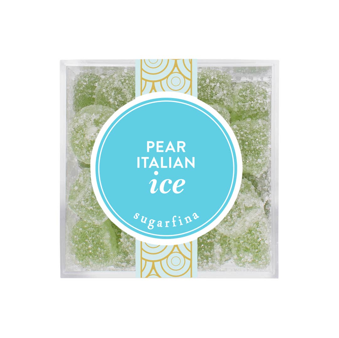 Pear Italian Ice Candy Cube