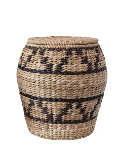 Abaca Lidded Baskets