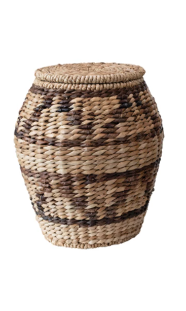 Abaca Lidded Baskets