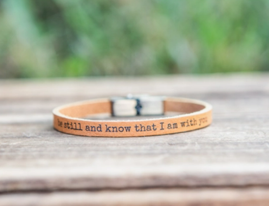 Faith Leather Bracelet Collection