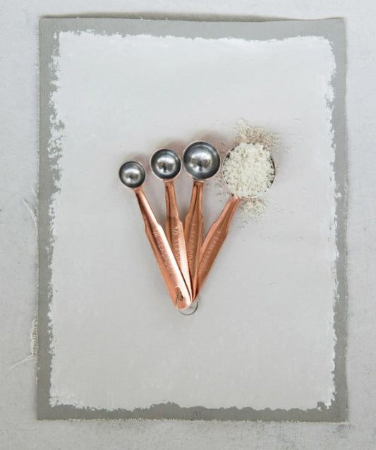 Copper Measuring Spoons Set