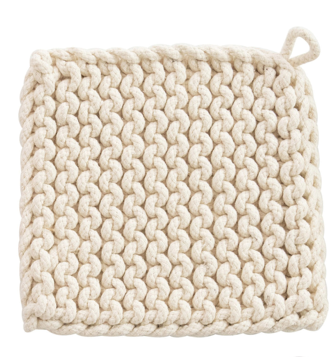 Crochet hot pad