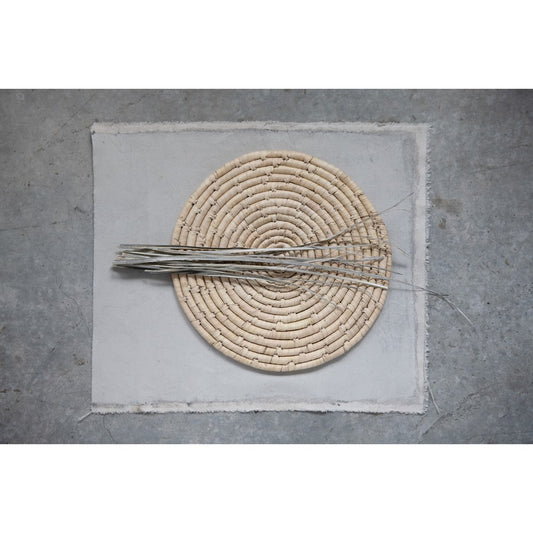 Round Grass Placemat