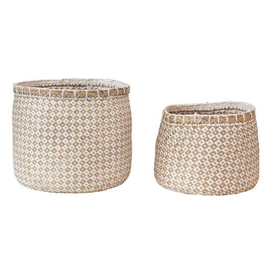 Seagrass & Paper Baskets