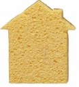 Holiday Icon Shaped Sisal + Cellulose Sponge, Assorted – Domaci