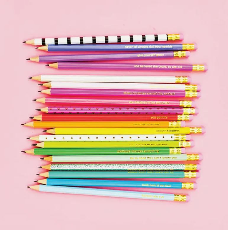 Motivational Pencil Set