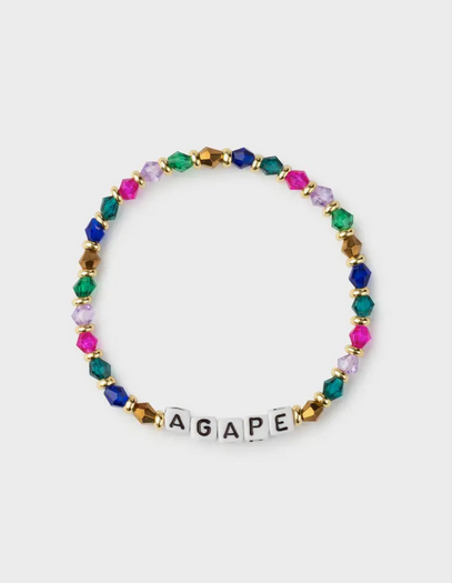 Agape Letter Bracelet