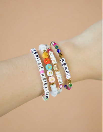 Agape Letter Bracelet