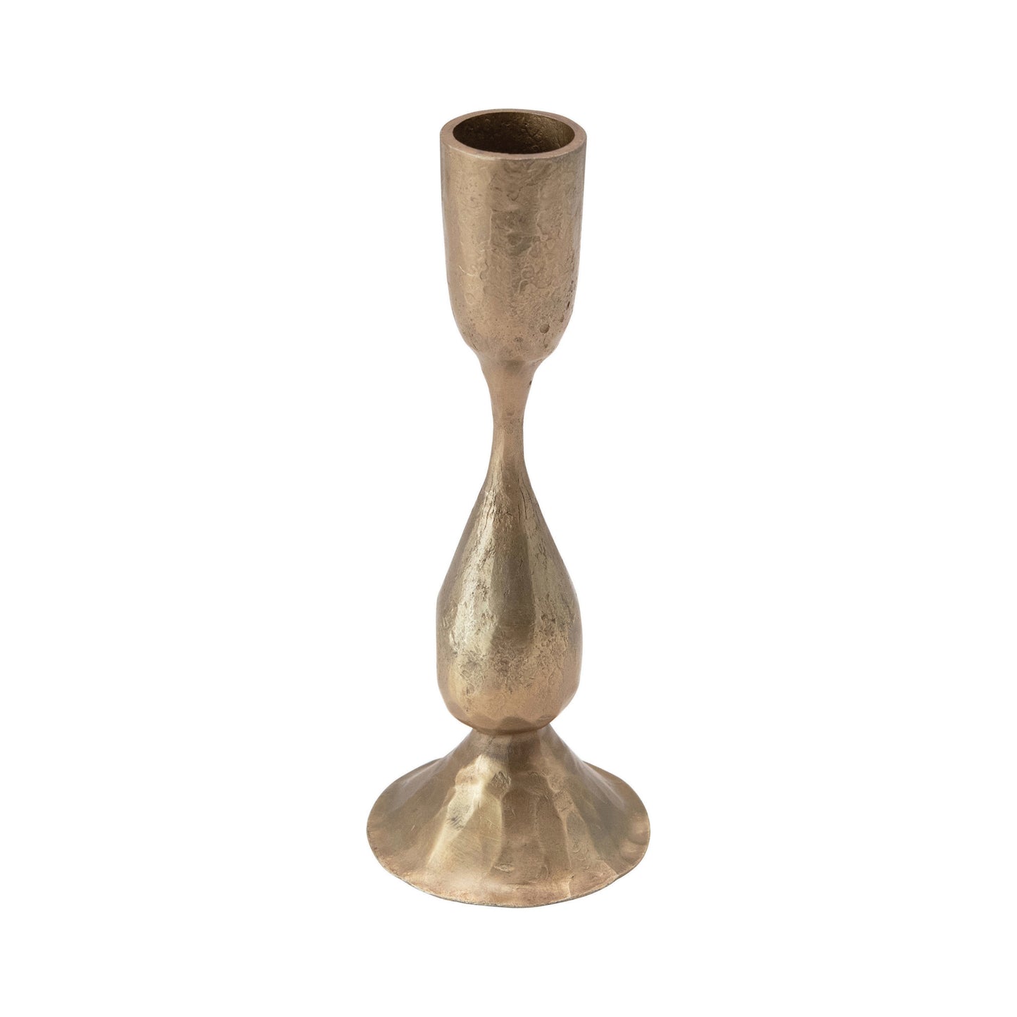 Antique Gold Metal Taper Holder Collection