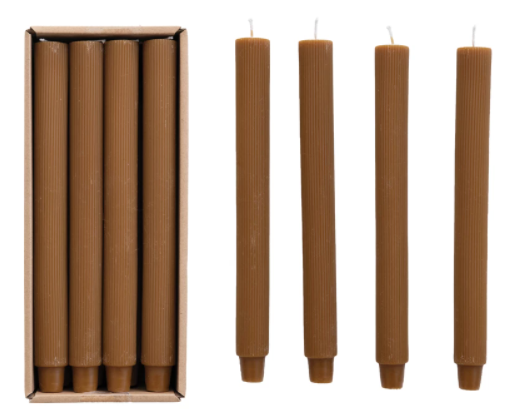 Taper Candles, Pleated