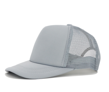 Gray trucker hat