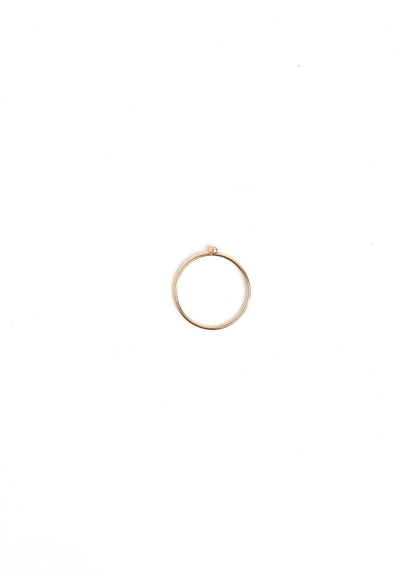 Bezel Stackable Ring