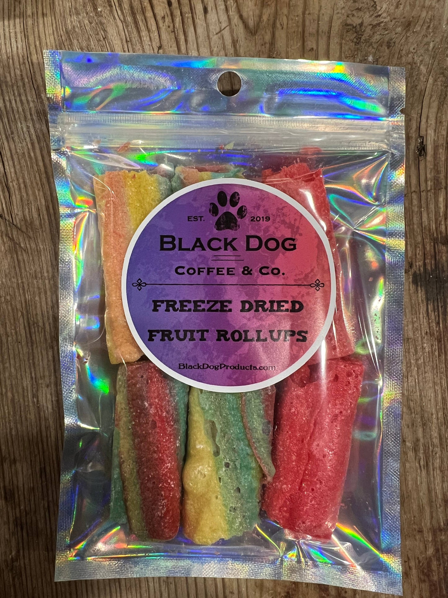 Freeze Dried Twisted Fruit Made with Fruit Rollups