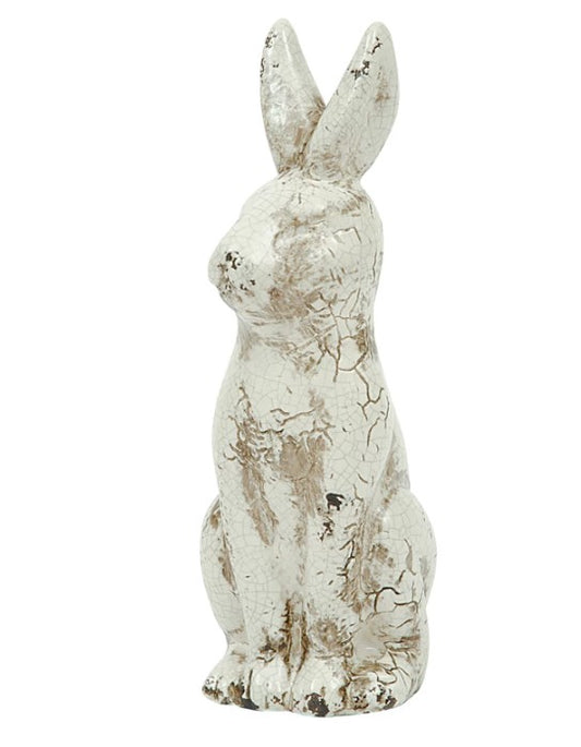 Distressed Ceramic Rabbit