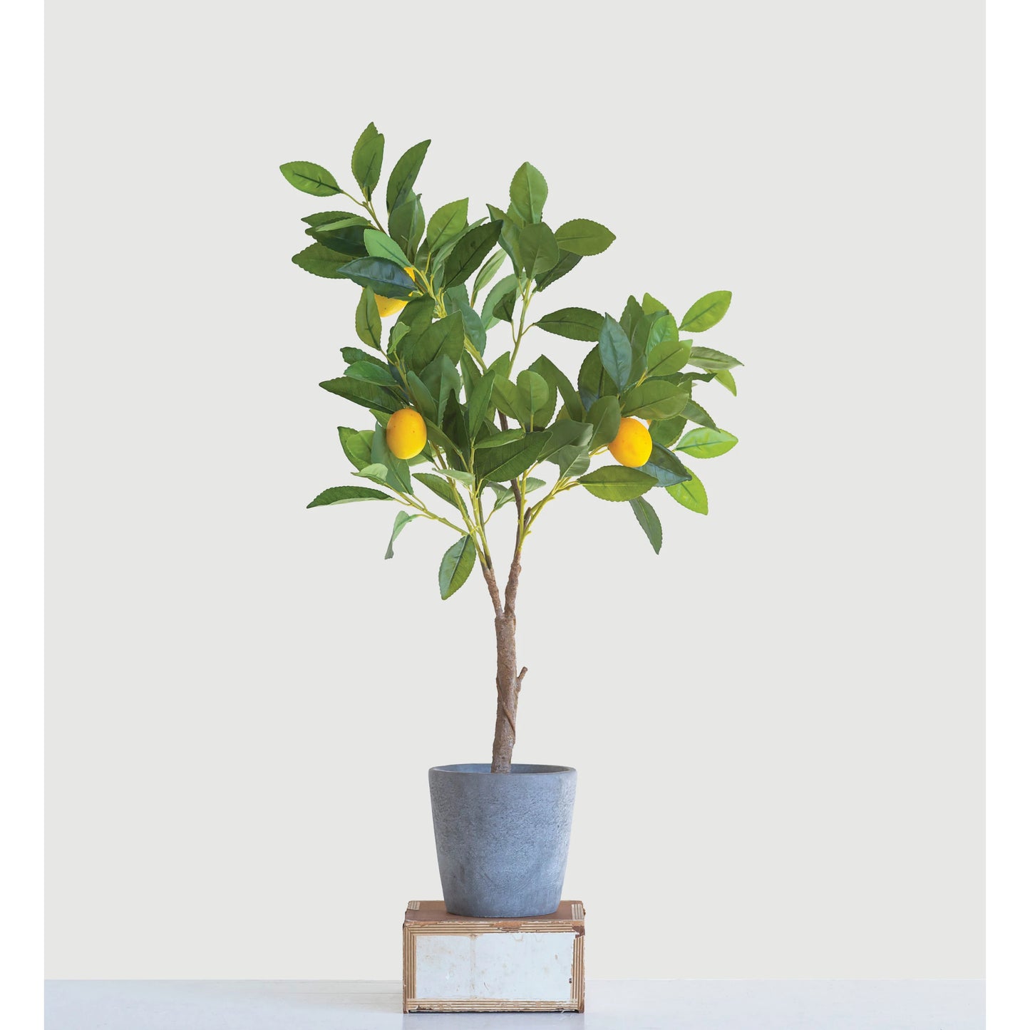 Faux Lemon Tree