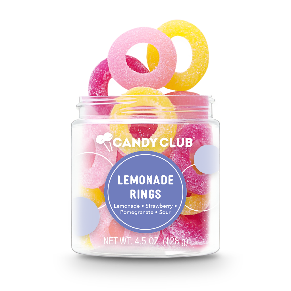 Gummy Candy Lemonade Rings