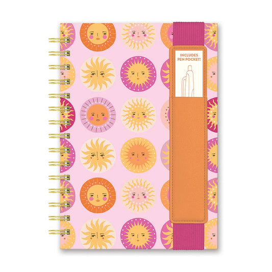 On the Sunny Side Oliver Notebook with Pen Pocket