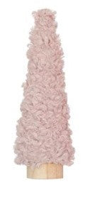 Mini Pink Fabric Trees
