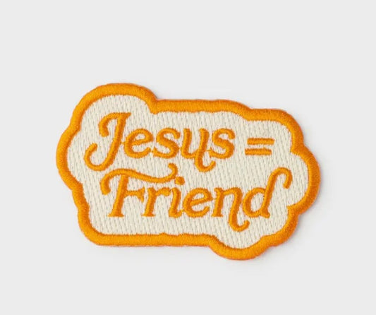 Jesus=Friend Patch
