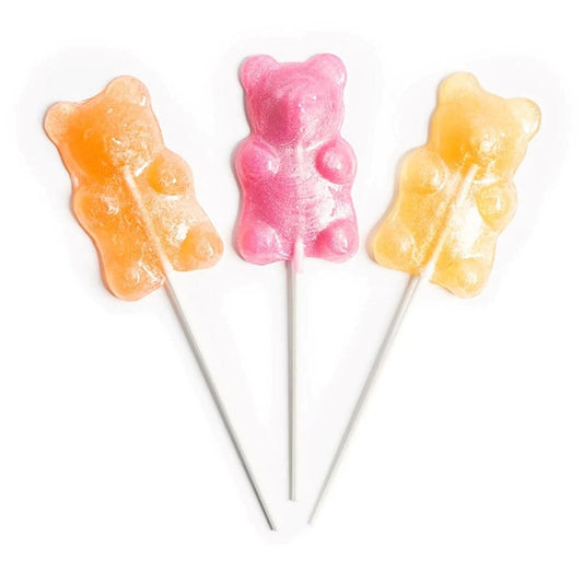 L&P Shimmer Bear Lollipop-Assorted