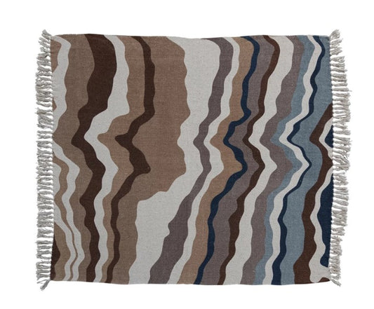 marbled throw