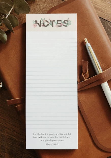 Wildflower Notepad