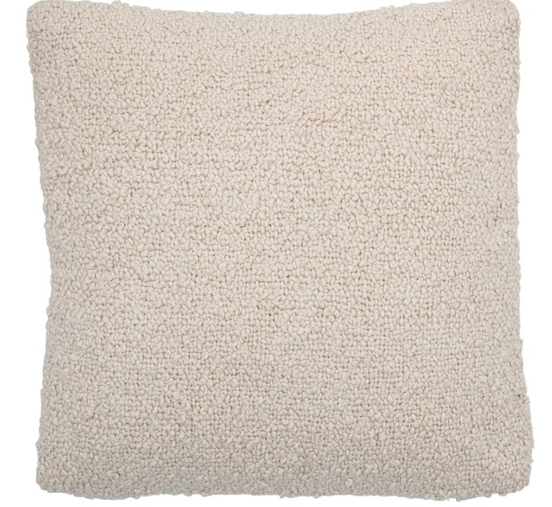 20' Woven Cotton Boucle Pillow Down Fill