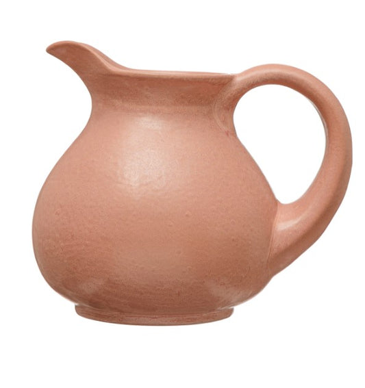 matte pink pitcher