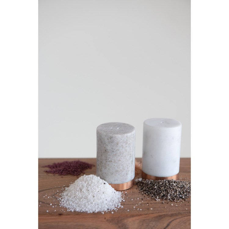 Marble S+P Shakers