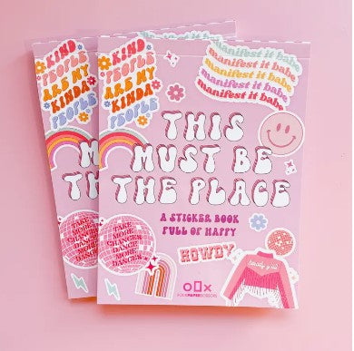 This Must Be the Place Sticker Book