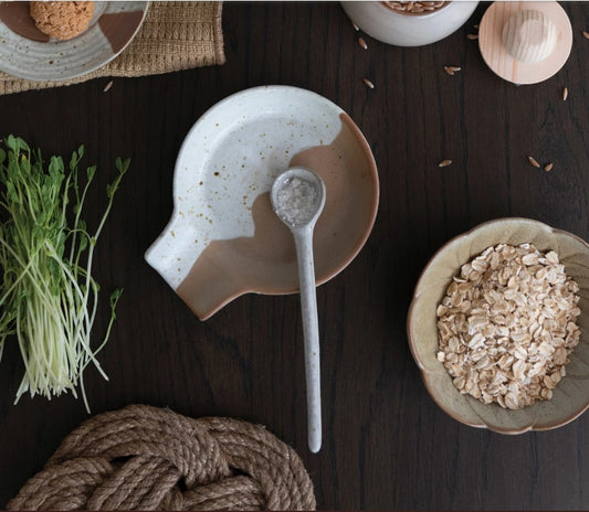 Stoneware Spoon Rest