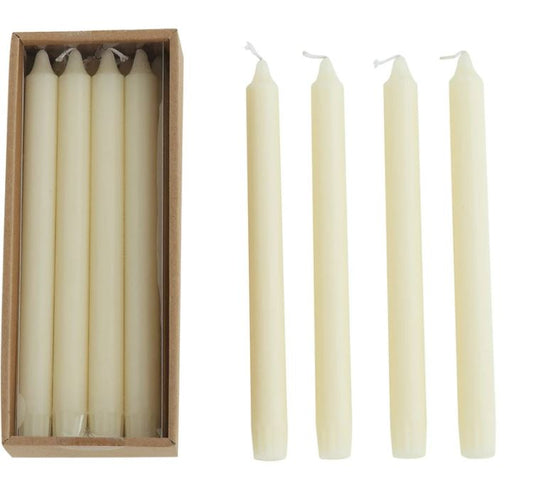box taper candles