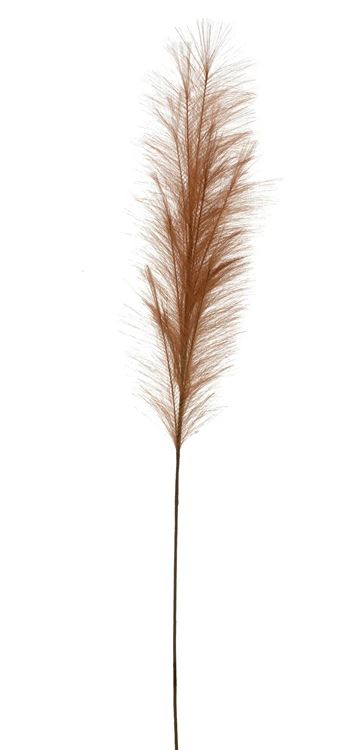 48" Faux Pampas Grass Plume