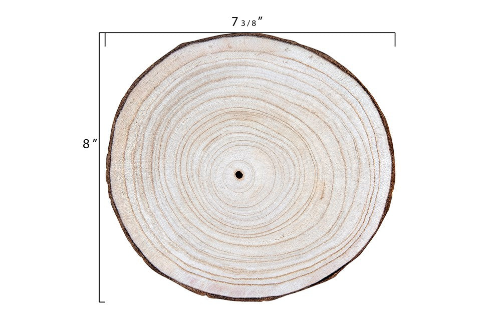 8-3/4" Paulownia Wood Slice